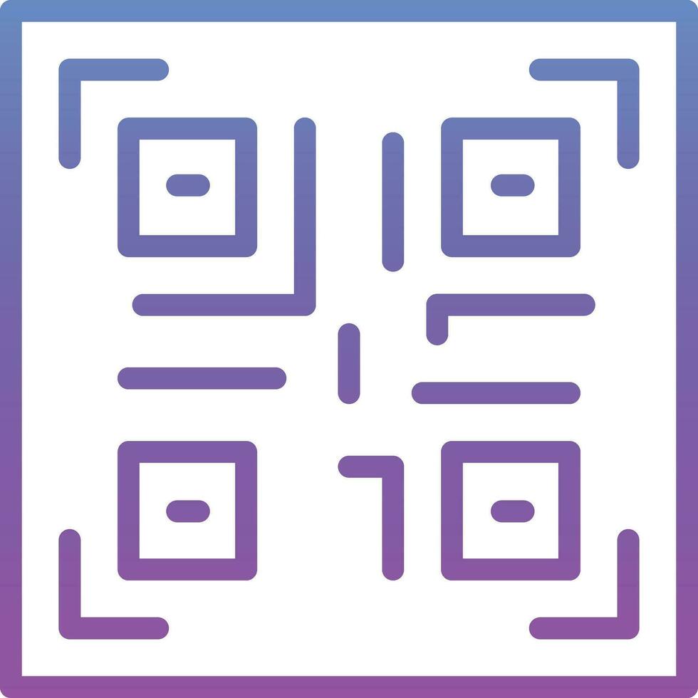 QR Code Vector Icon