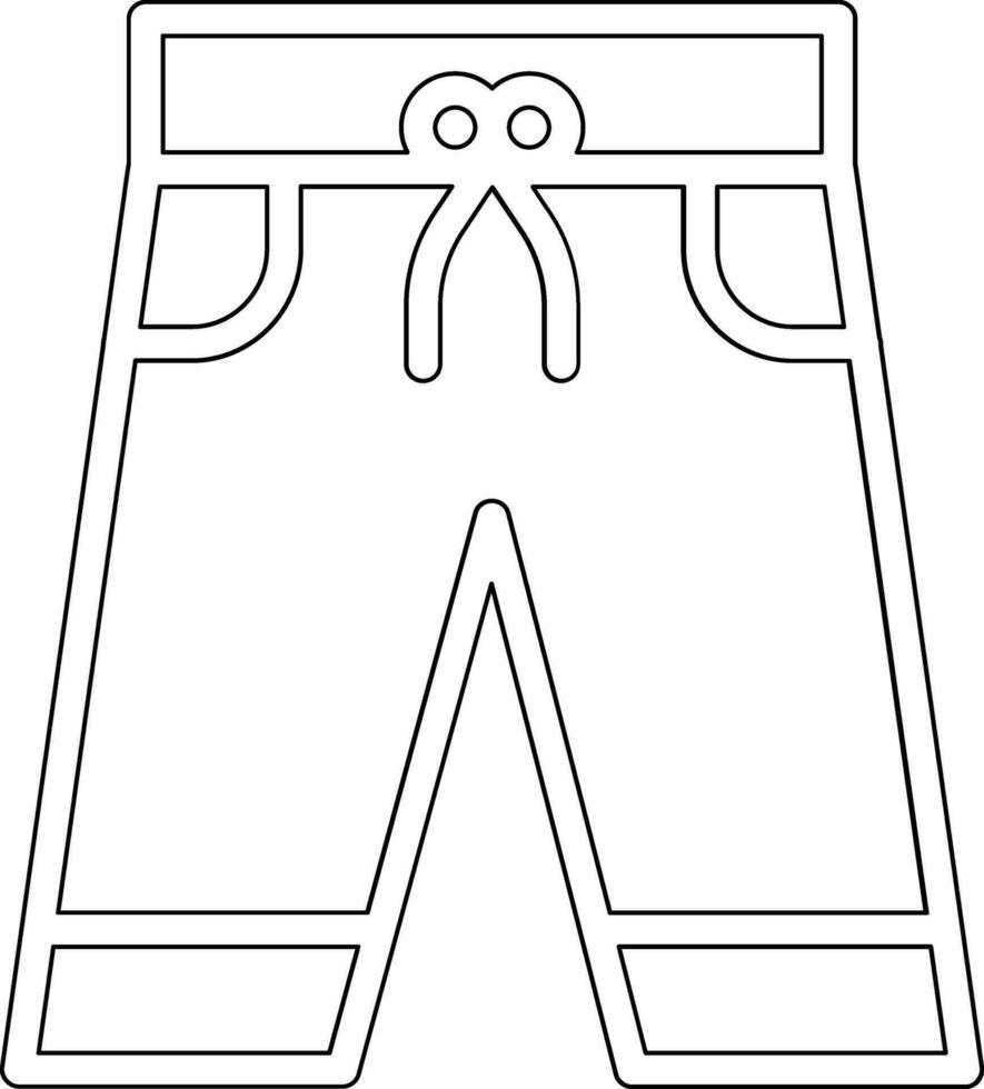 Swimming Trunks Vector Icon