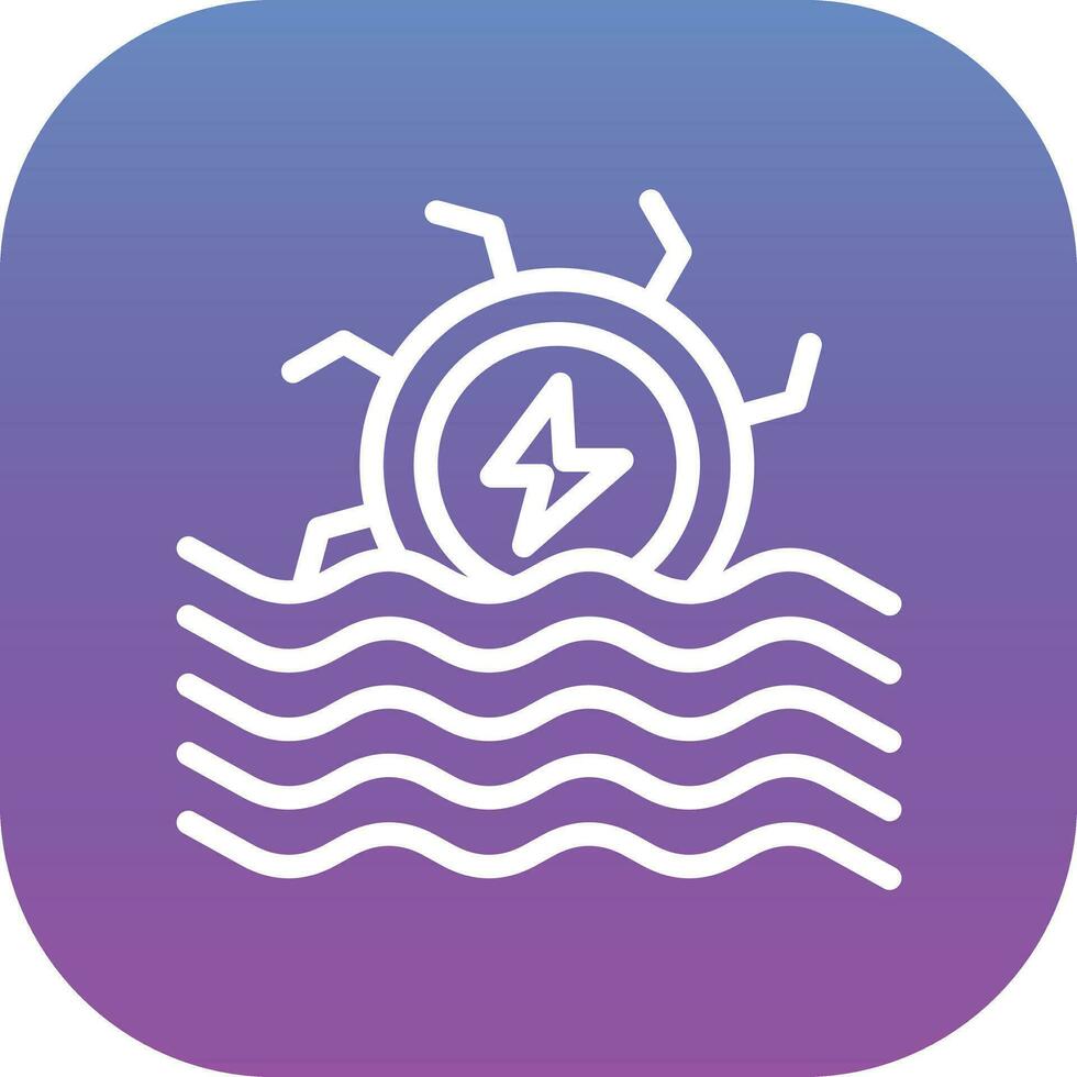 Hydro Power Vector Icon