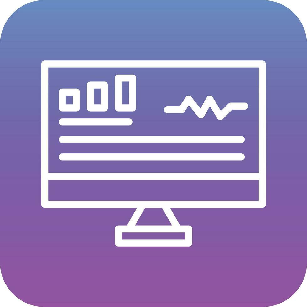 Monitoring Vector Icon