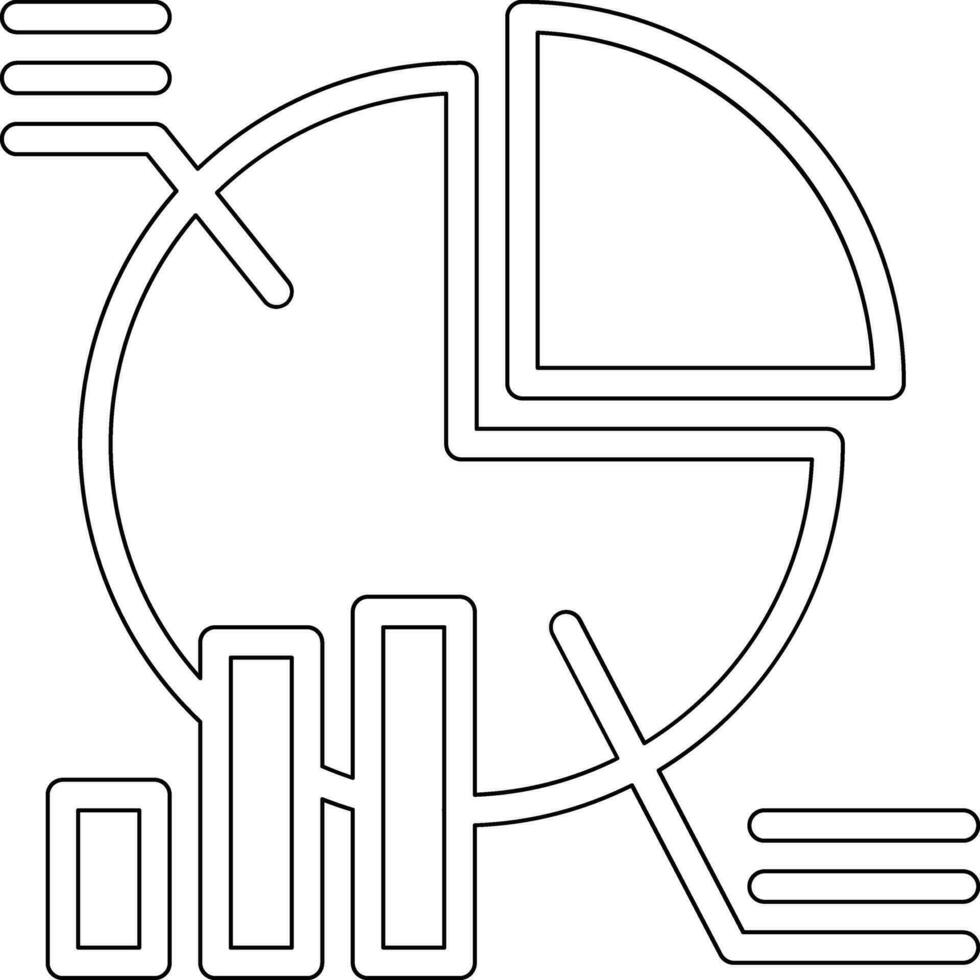 Pie Chart Vector Icon