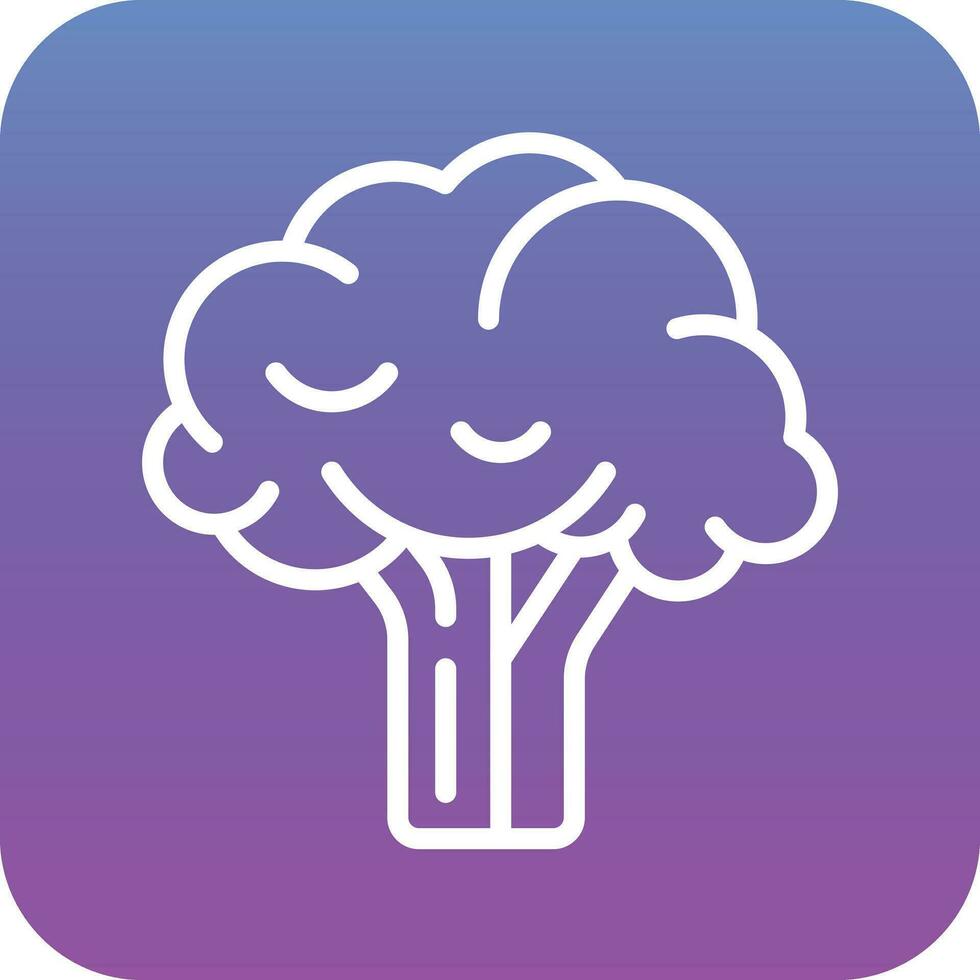 Broccoli Vector Icon