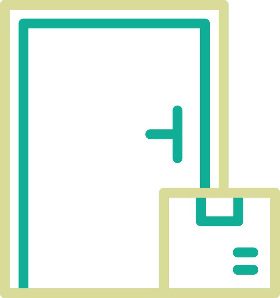 Door Delivery Vector Icon