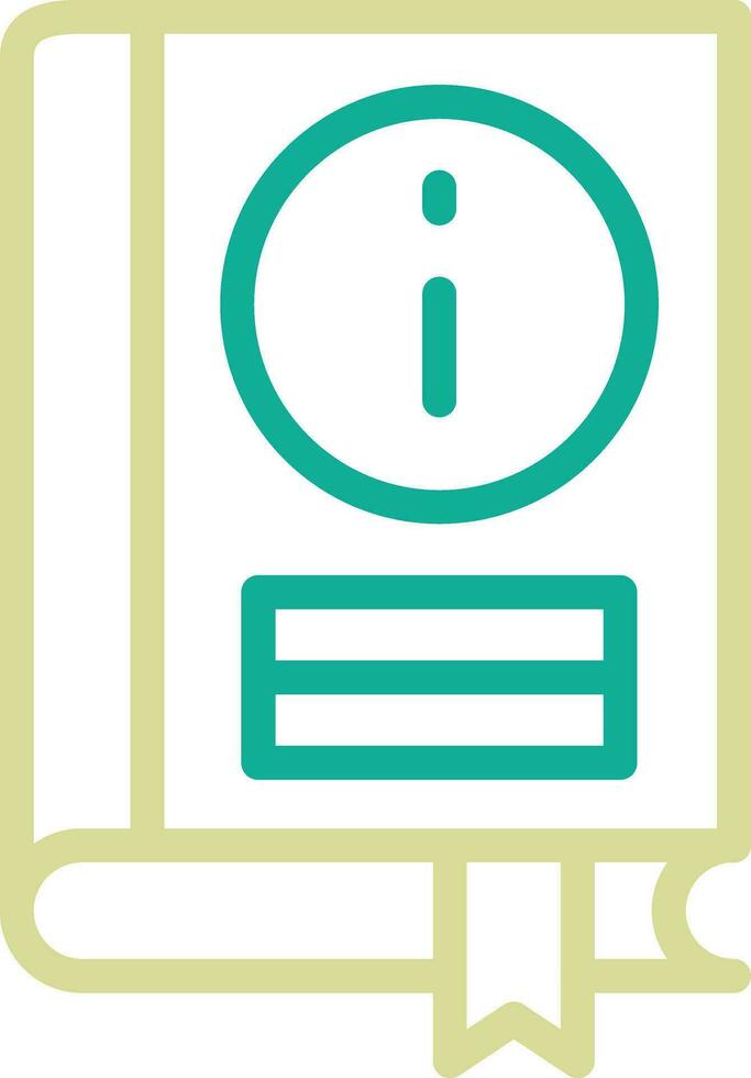 Book Information Vector Icon