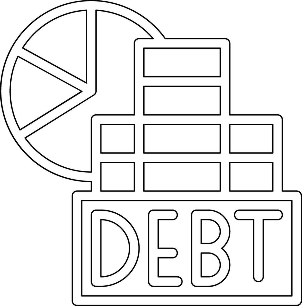 Debt Vector Icon