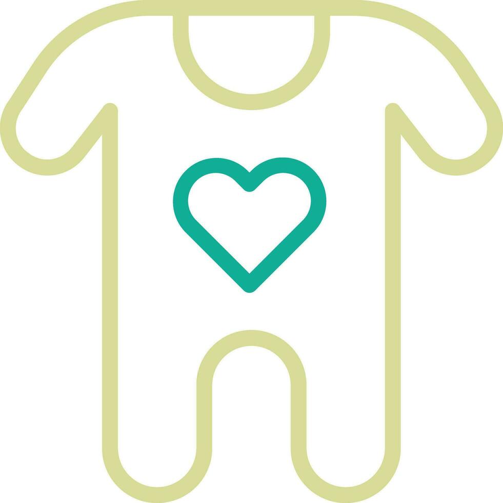 Baby Clothes Vector Icon