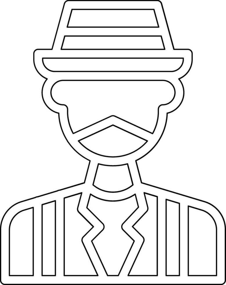 Bandit Vector Icon