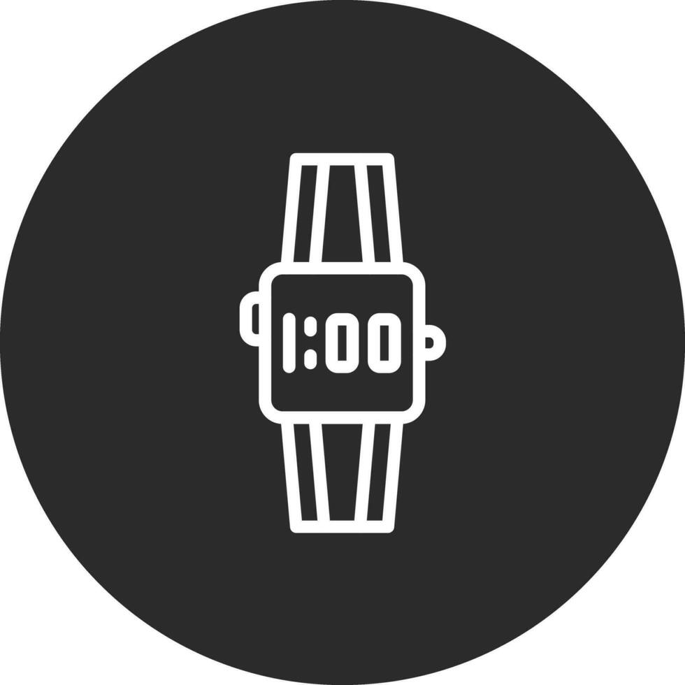 icono de vector de reloj inteligente