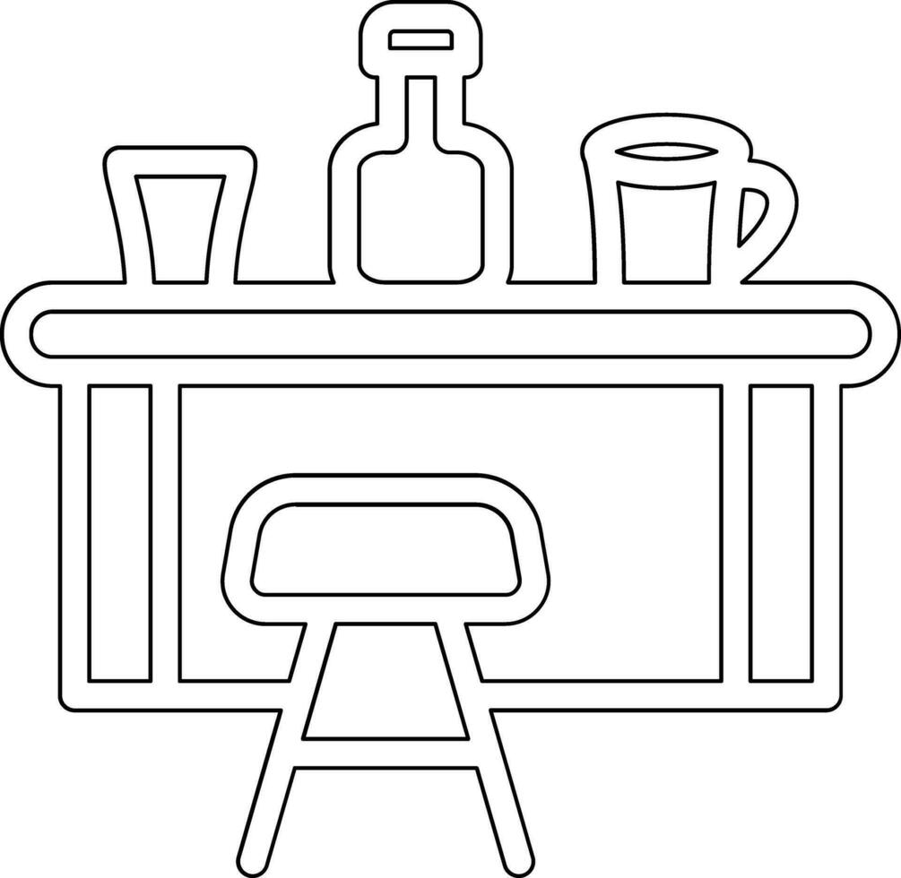 Bar Counter Vector Icon