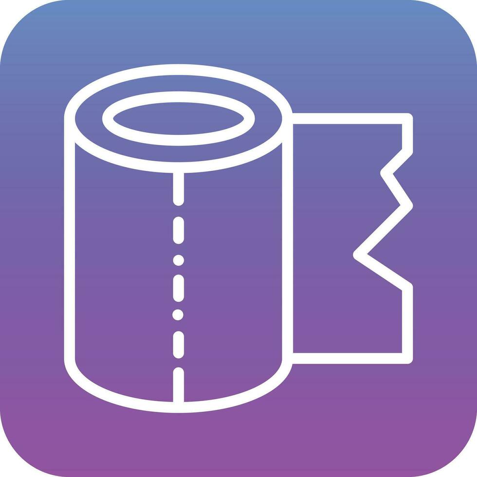 Tissue Roll Vector Icon