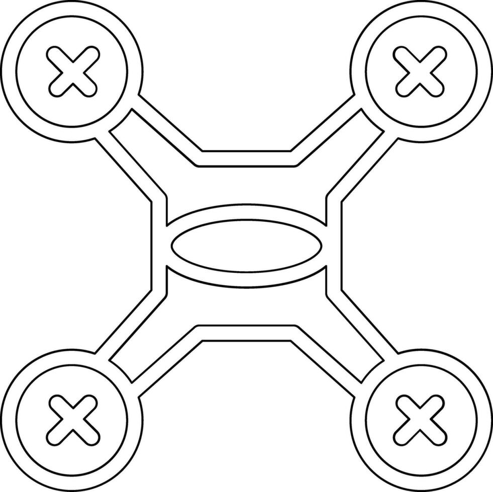 Drone Vector Icon