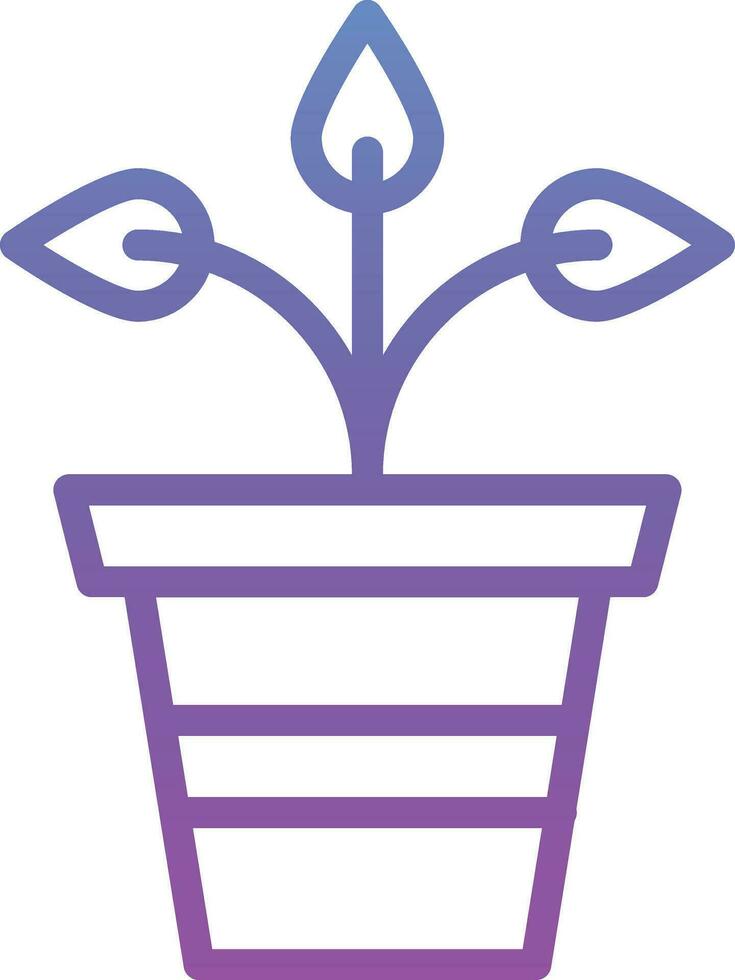Plant Pot Vector Icon