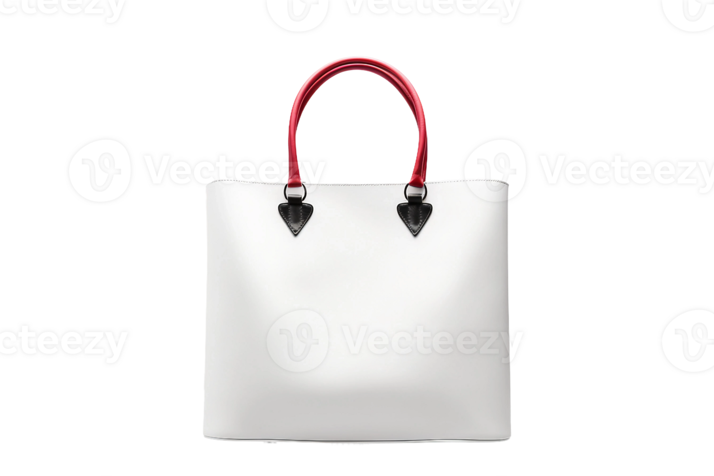 AI generated Blank Tote Bag Mockup on transparent background. png