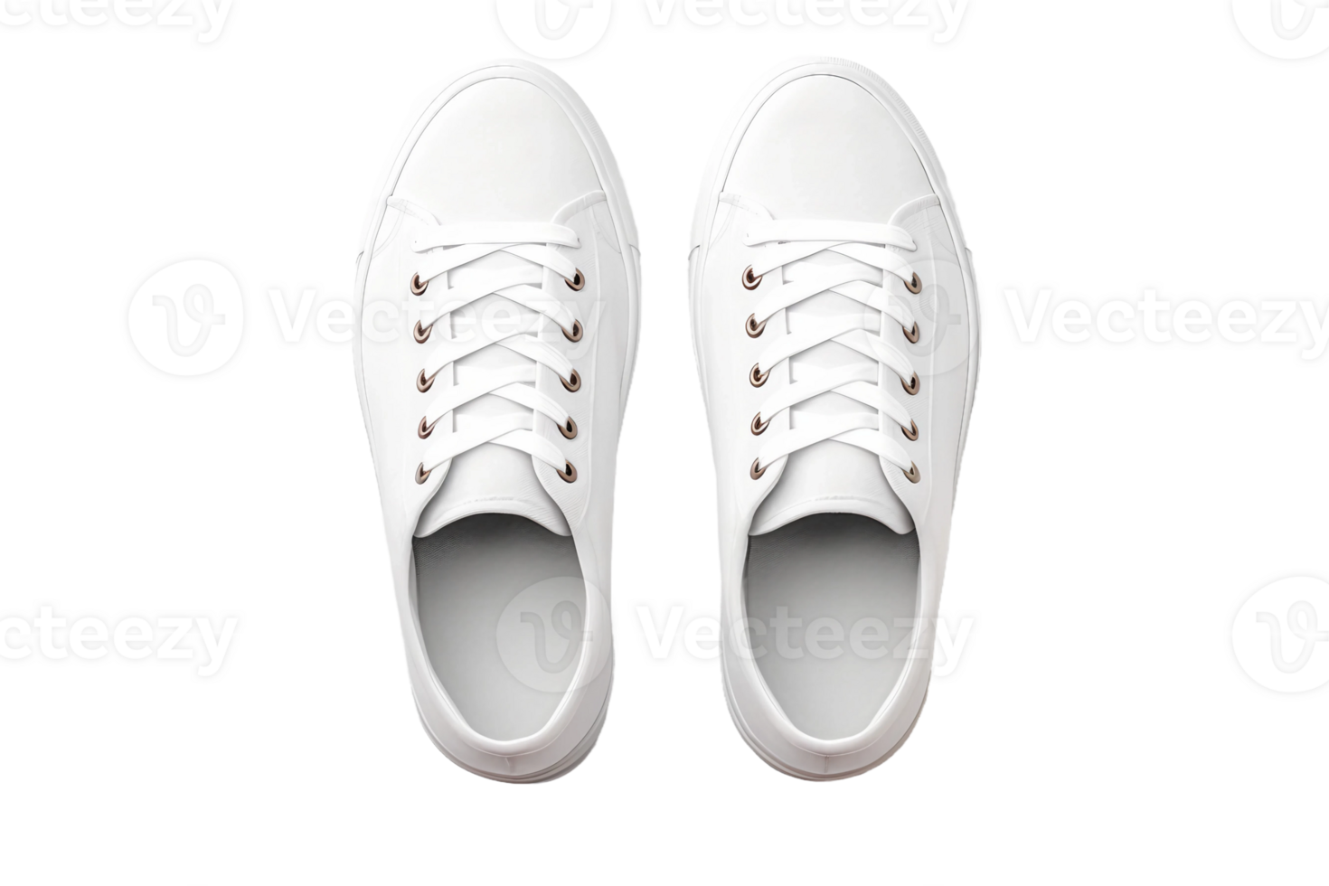 AI generated Sneakers Mockup on transparent background. png