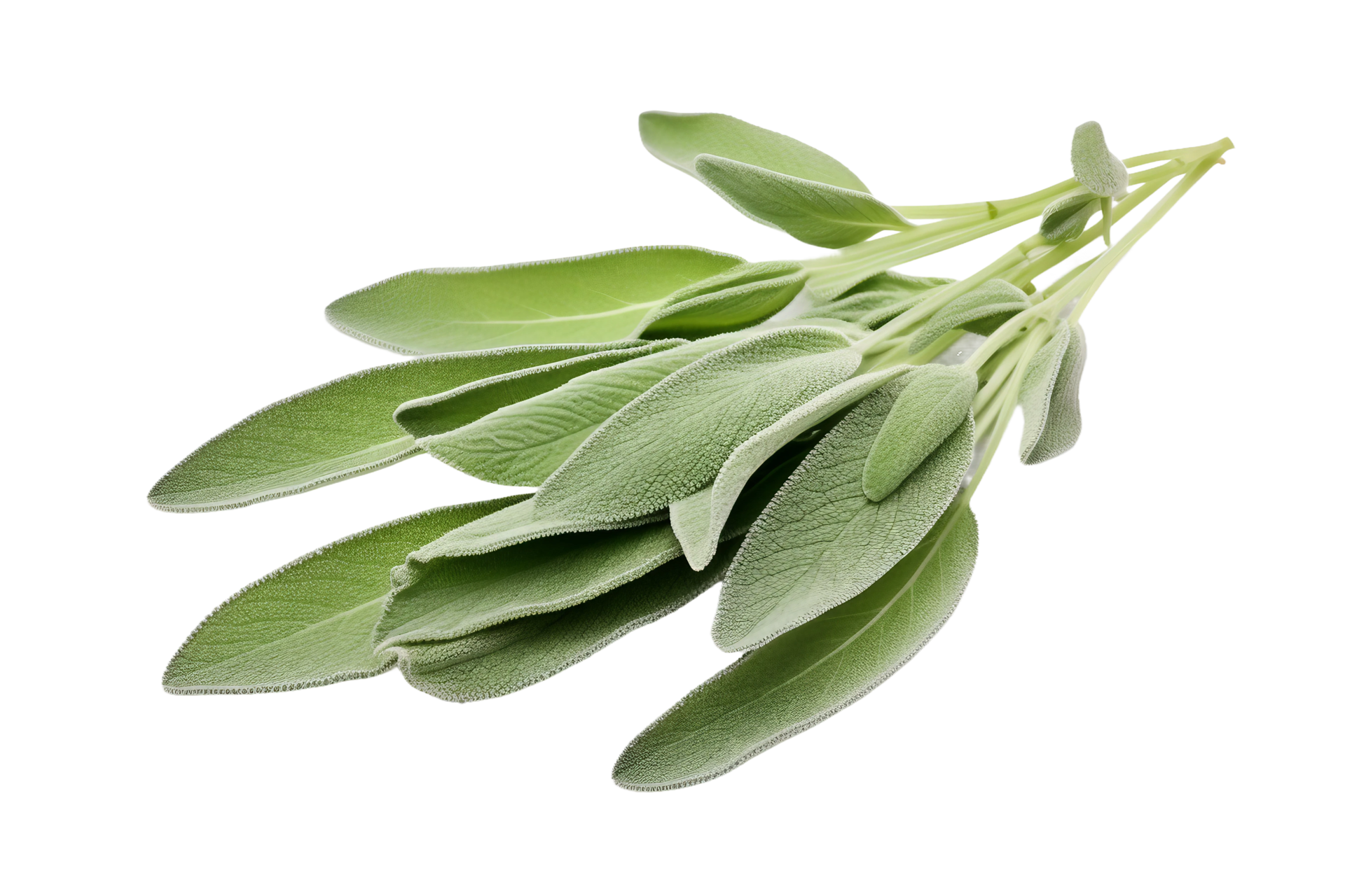 AI generated Sage Leaf Elegance on transparent background. 37072840 PNG