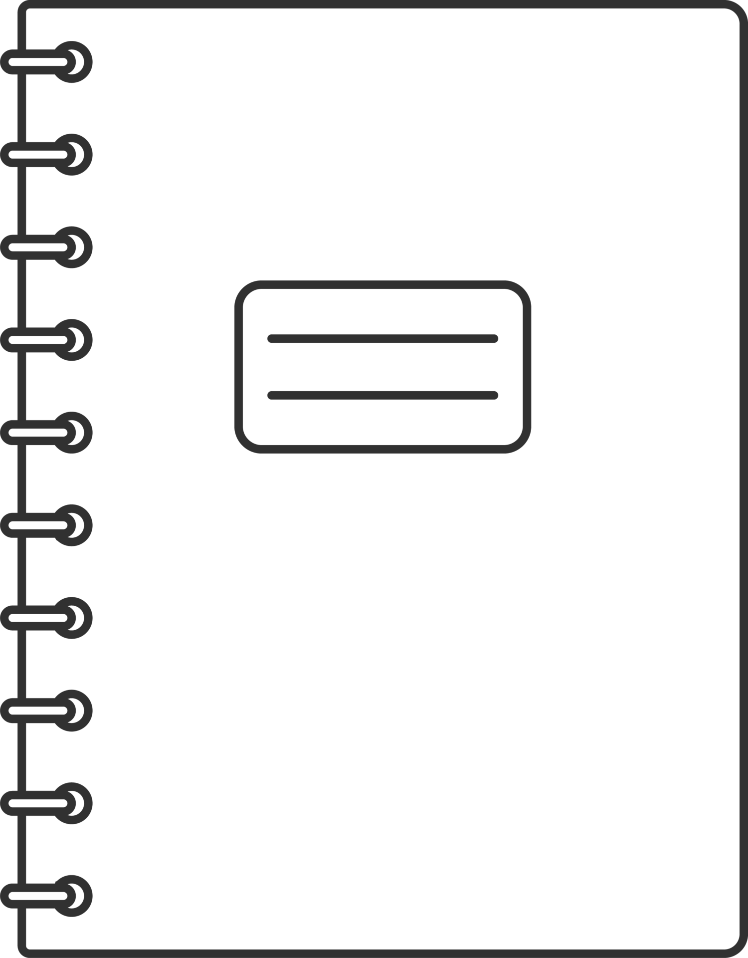 notebook icon without background 37073026 PNG