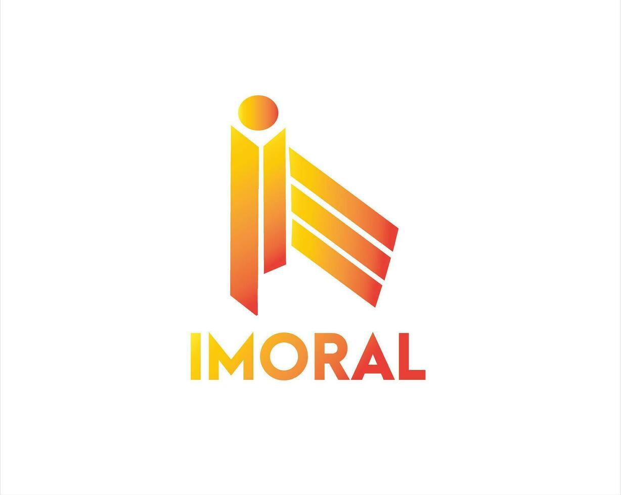 Simple illustration logo for company vector