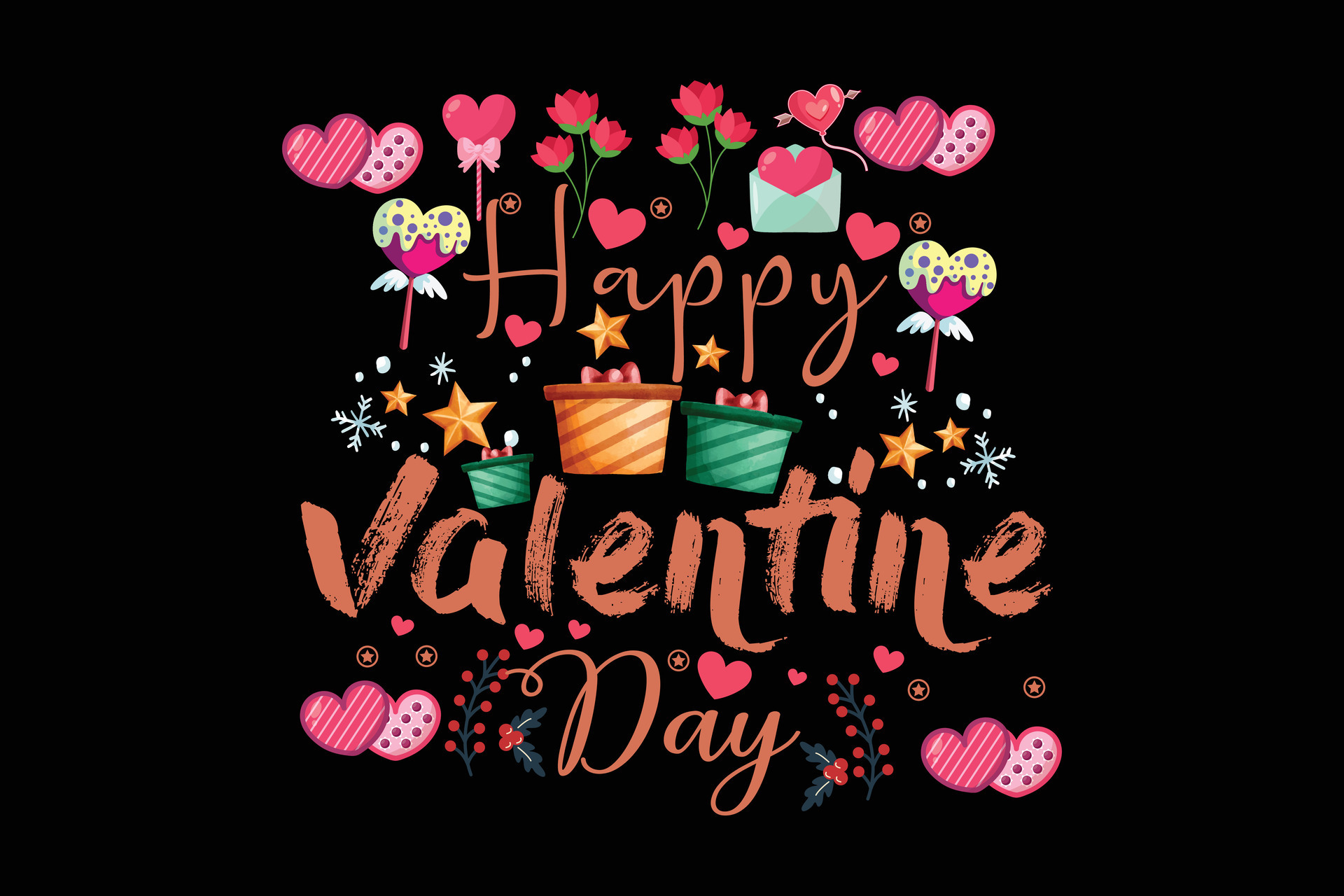 Happy Valentine day 2024 shirt 37073259 Vector Art at Vecteezy