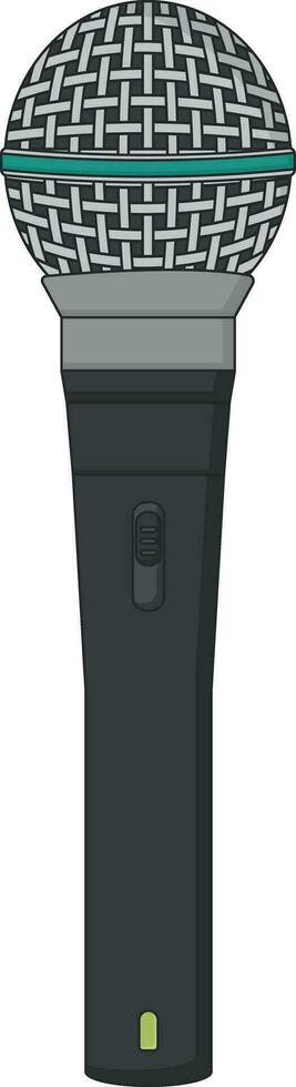 microphone without background vector