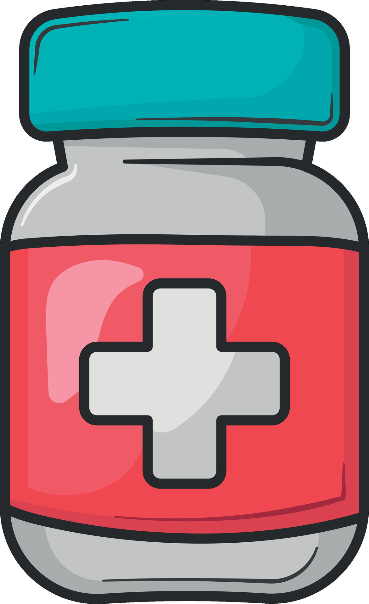 pill bottle vector no background 37073304 Vector Art at Vecteezy
