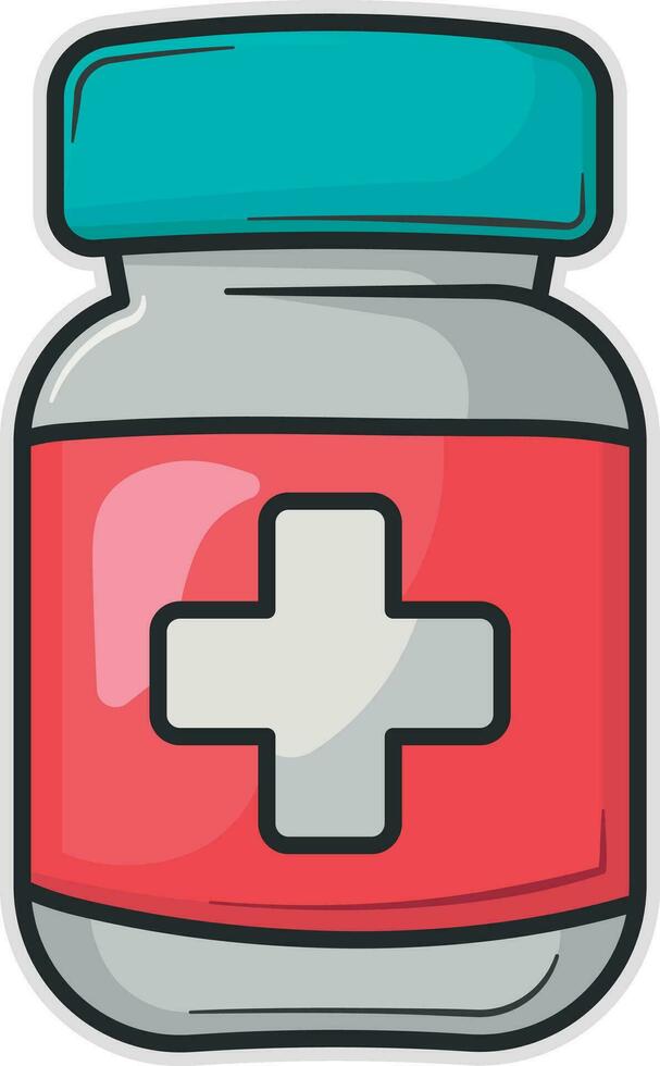 pill bottle vector no background