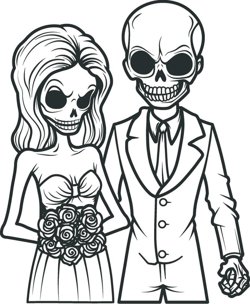 skull skeleton vector