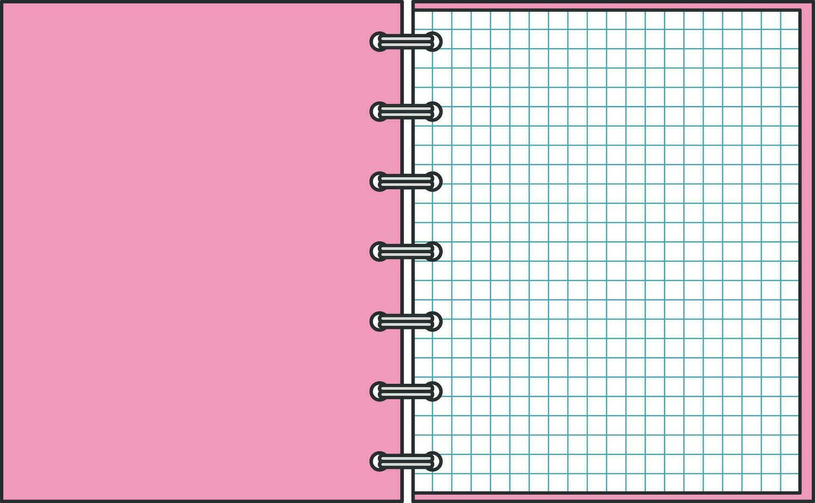notepad without background vector