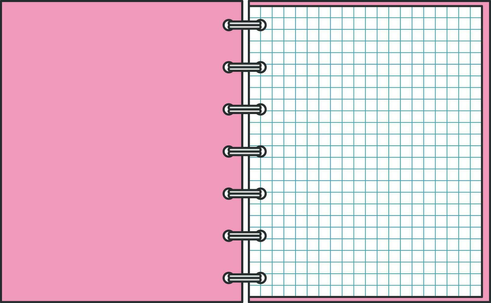 notepad without background vector