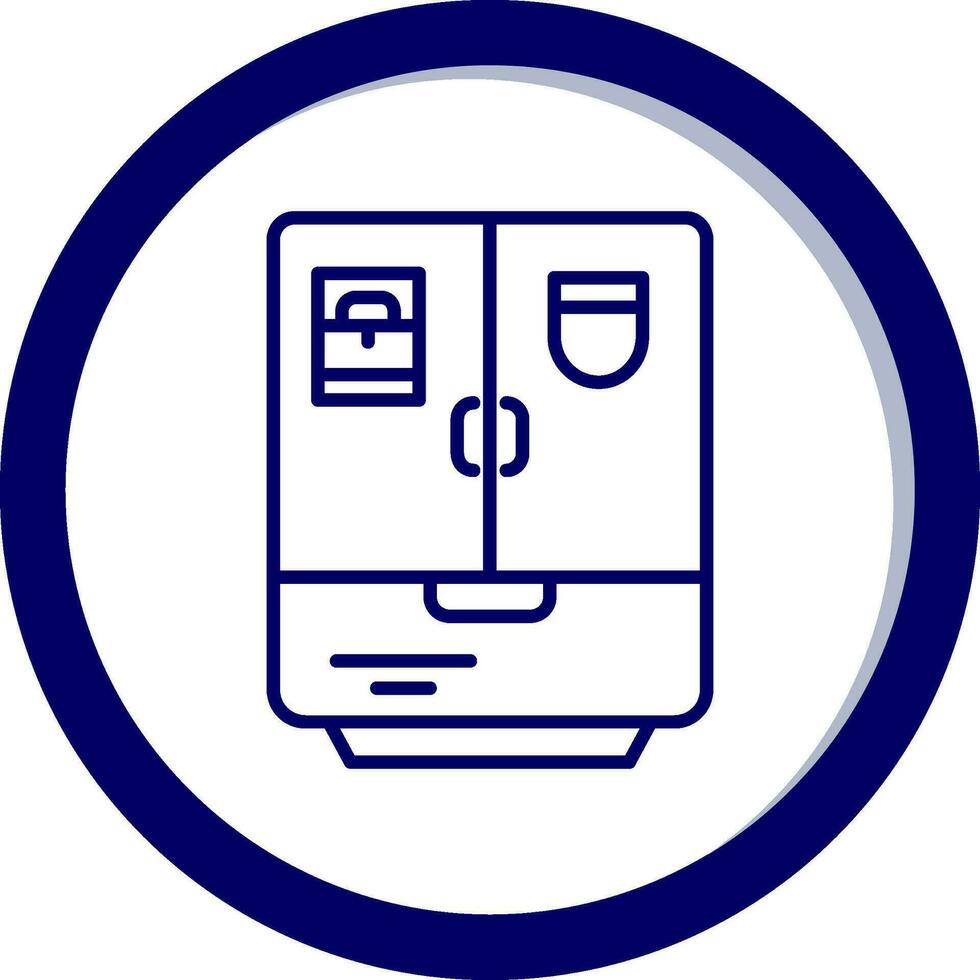 Refrigerator Vector Icon