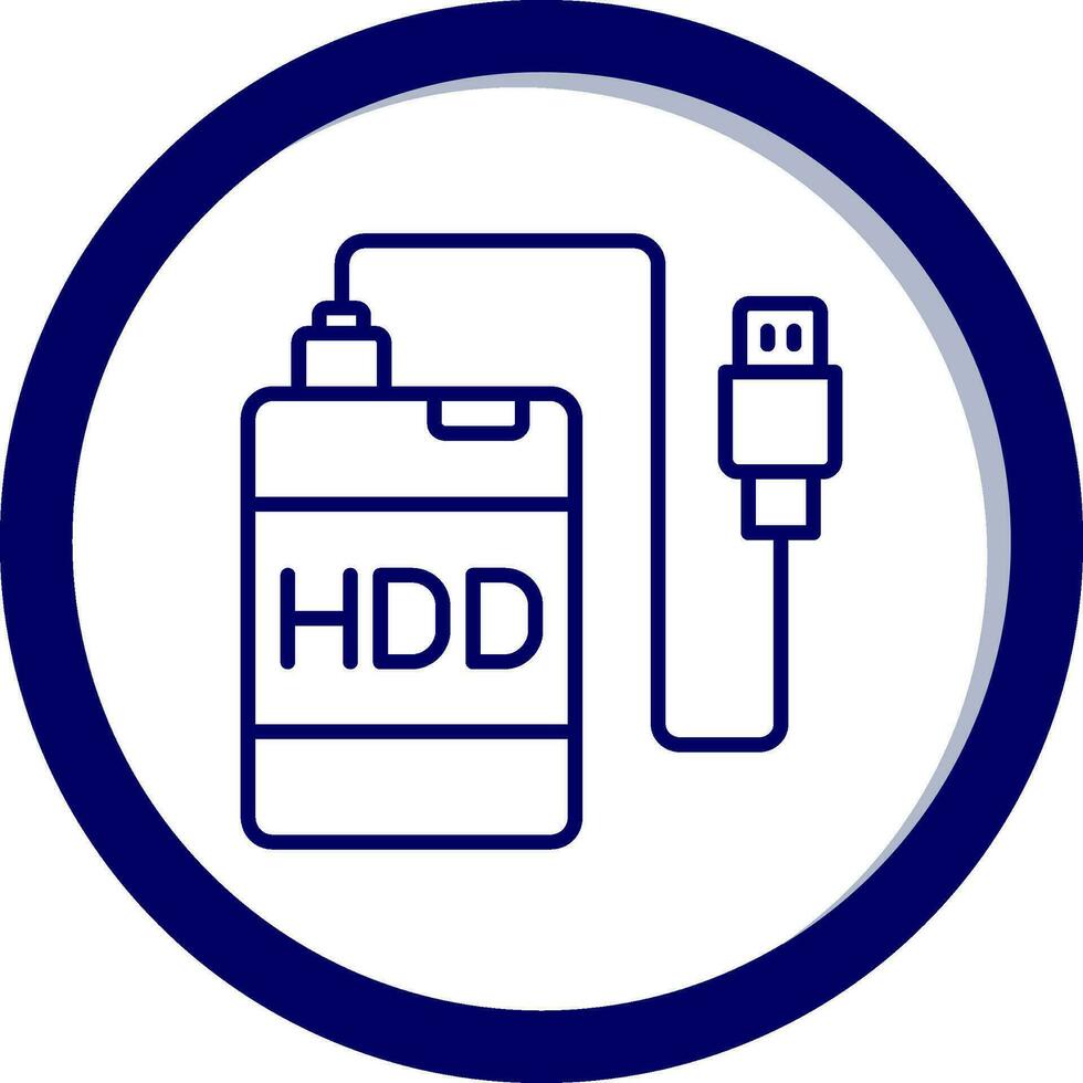 Harddisk Vector Icon