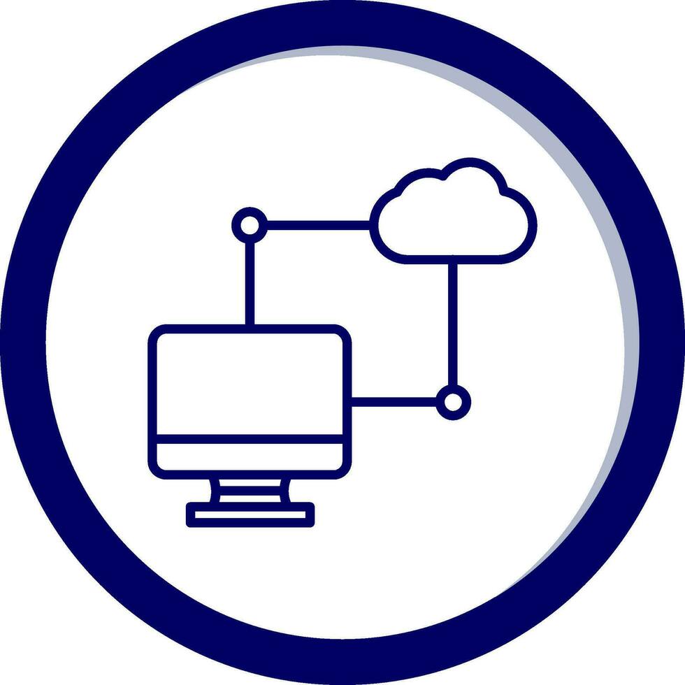 icono de vector de transferencia de datos