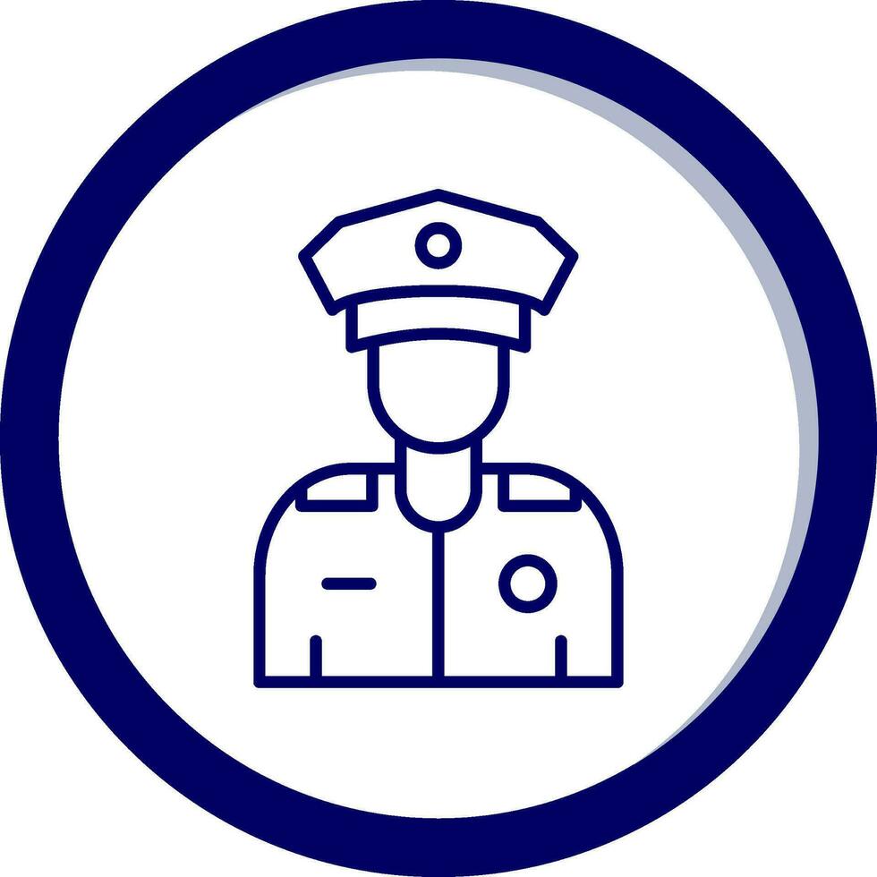 Policeman Vector Icon