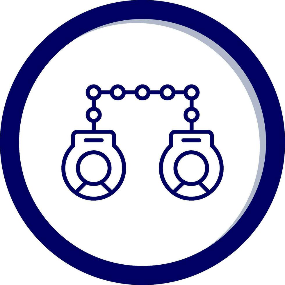 Handcuffs Vector Icon