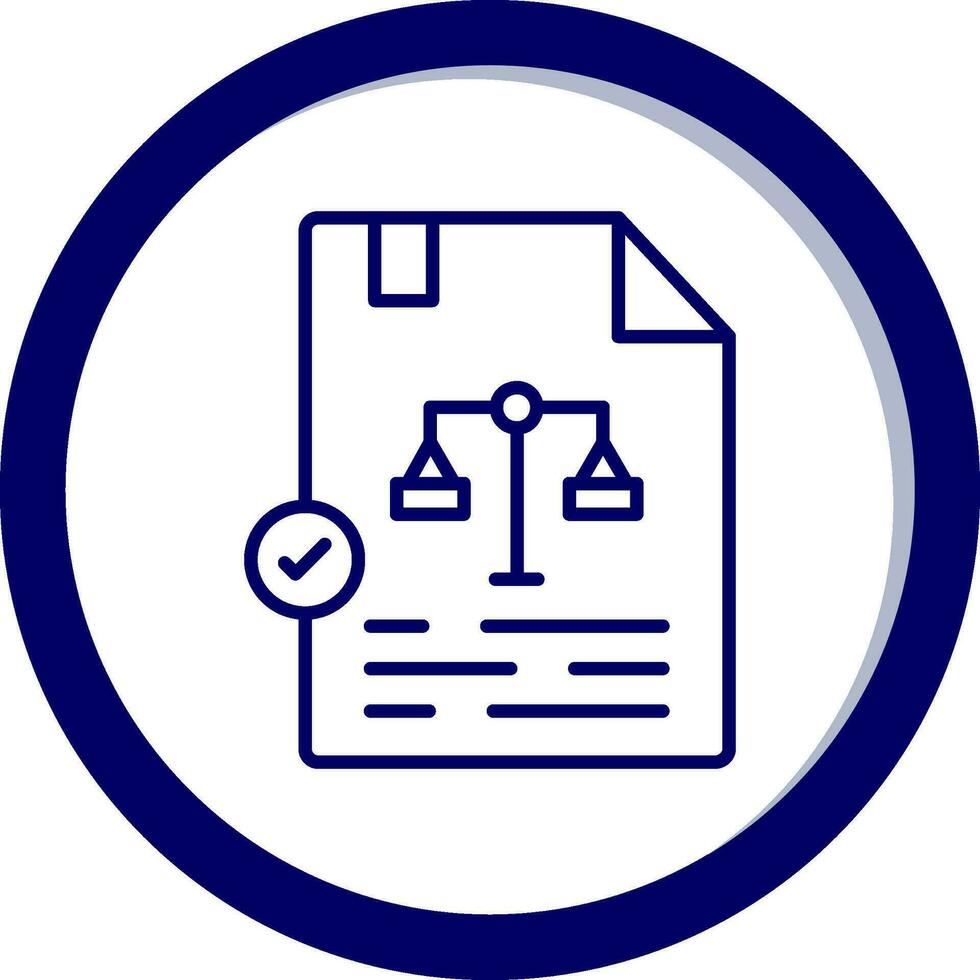 Legal Vector Icon