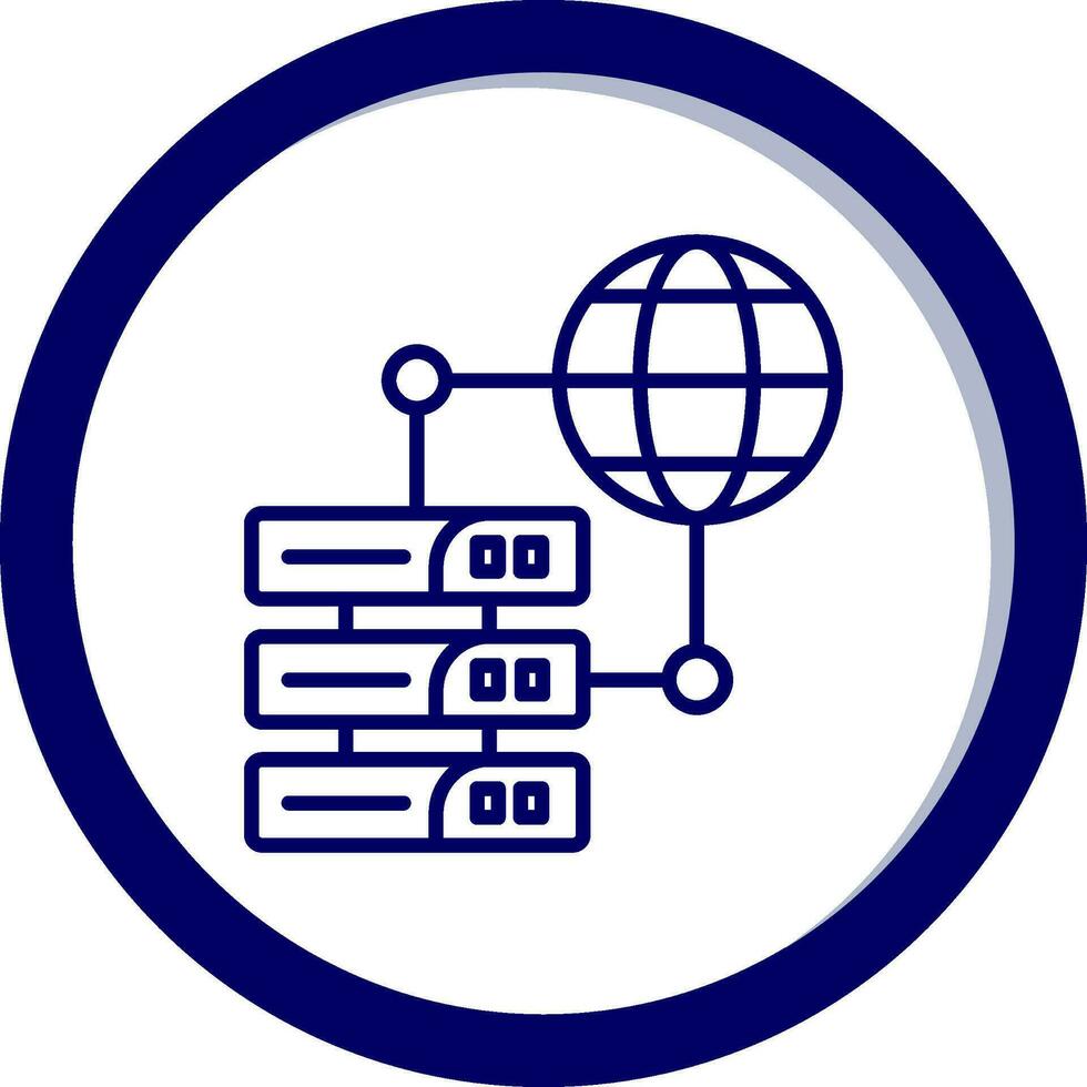 Web Hosting Vector Icon