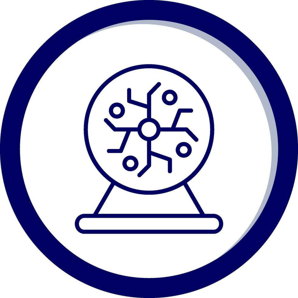 Plasma Ball Vector Icon