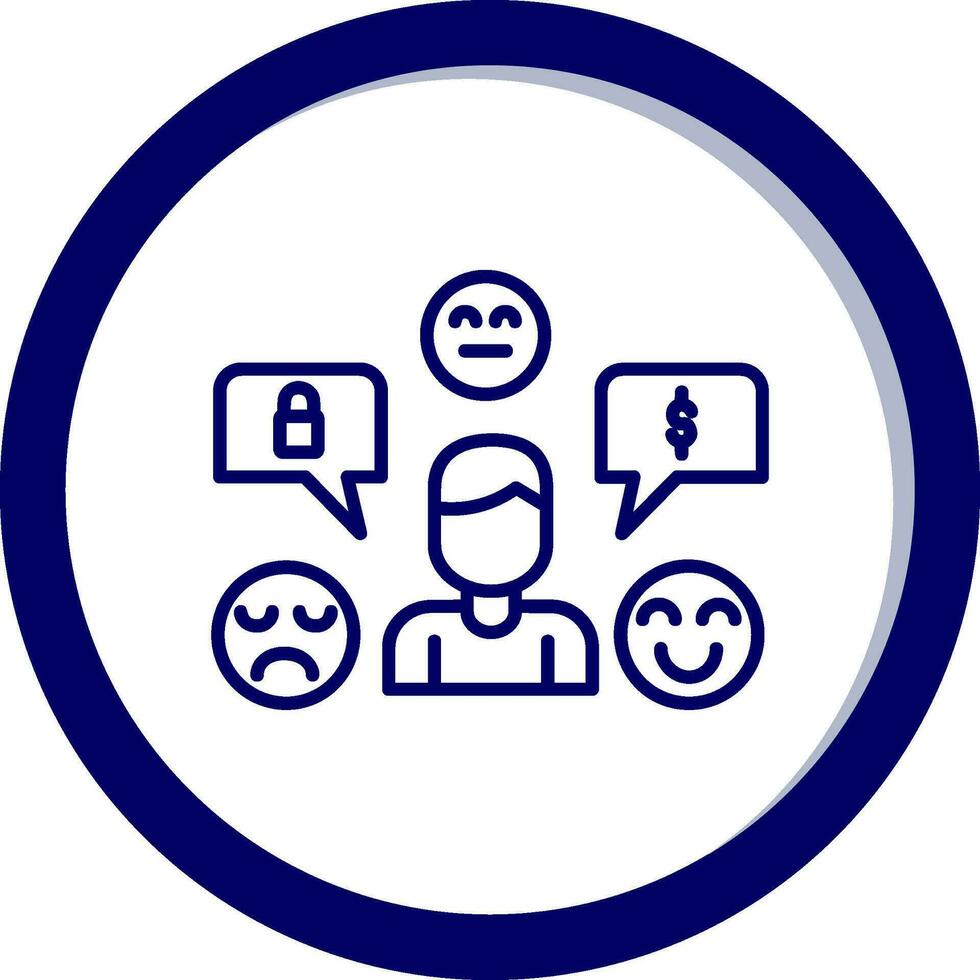 Customer Behavior Vector Icon