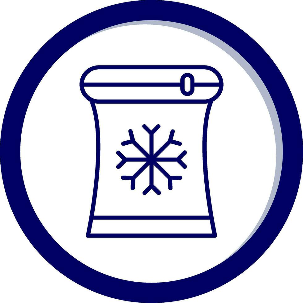 Frozen Vector Icon