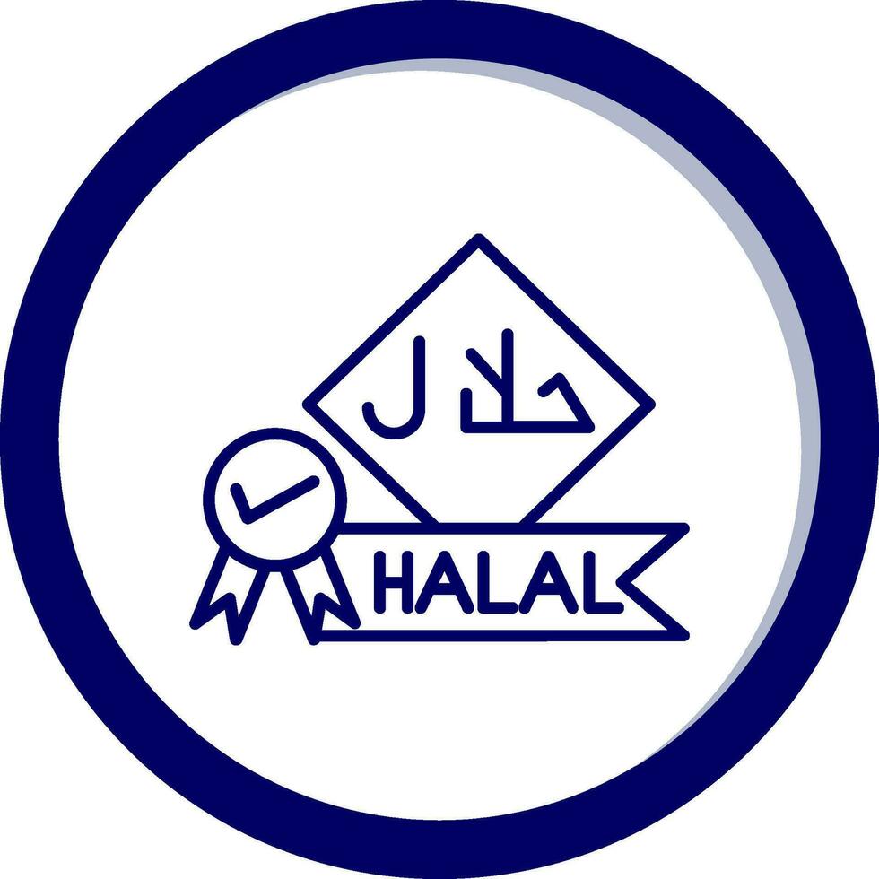 Halal Vector Icon