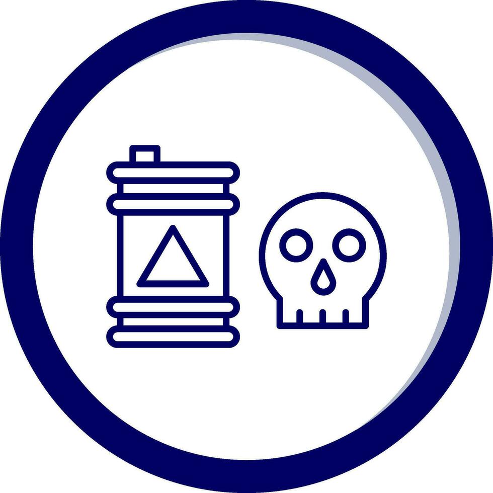 Toxic Vector Icon