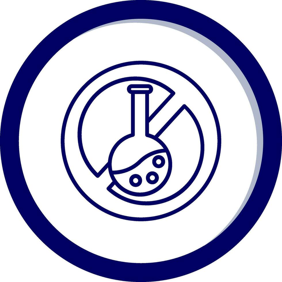 Chemical Free Vector Icon