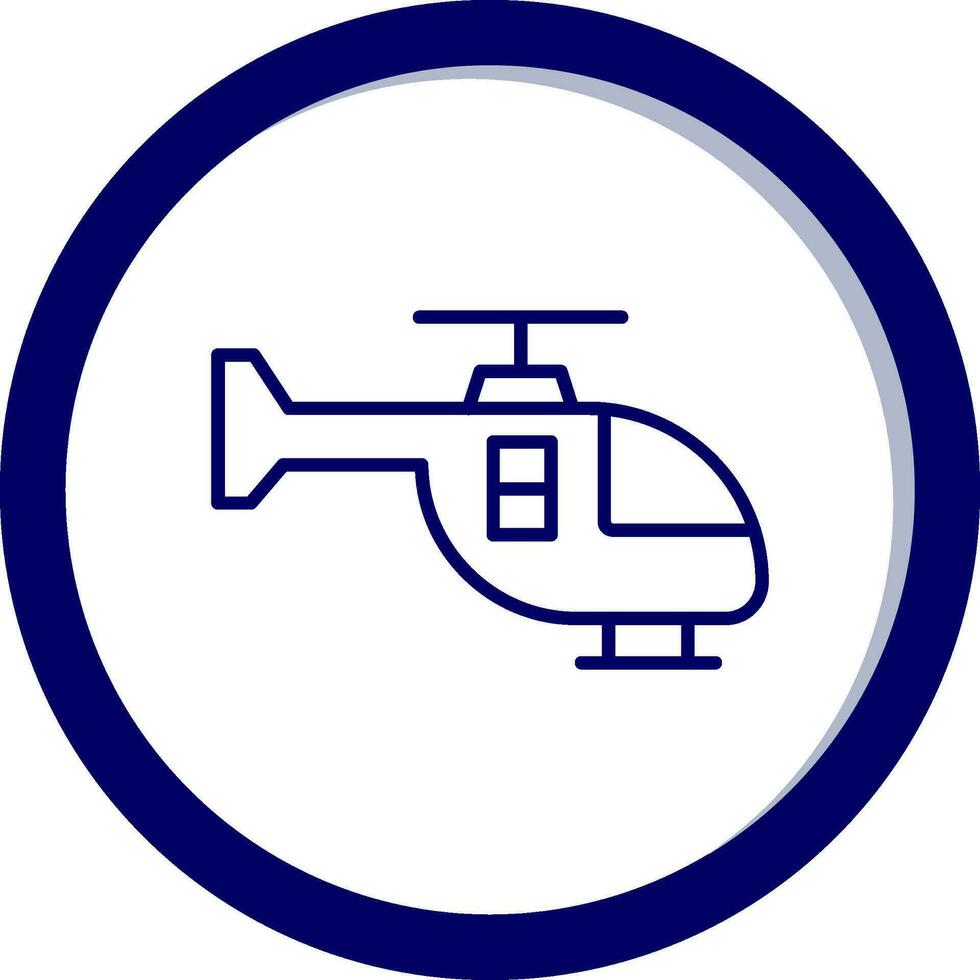 Helicopter Vector Icon