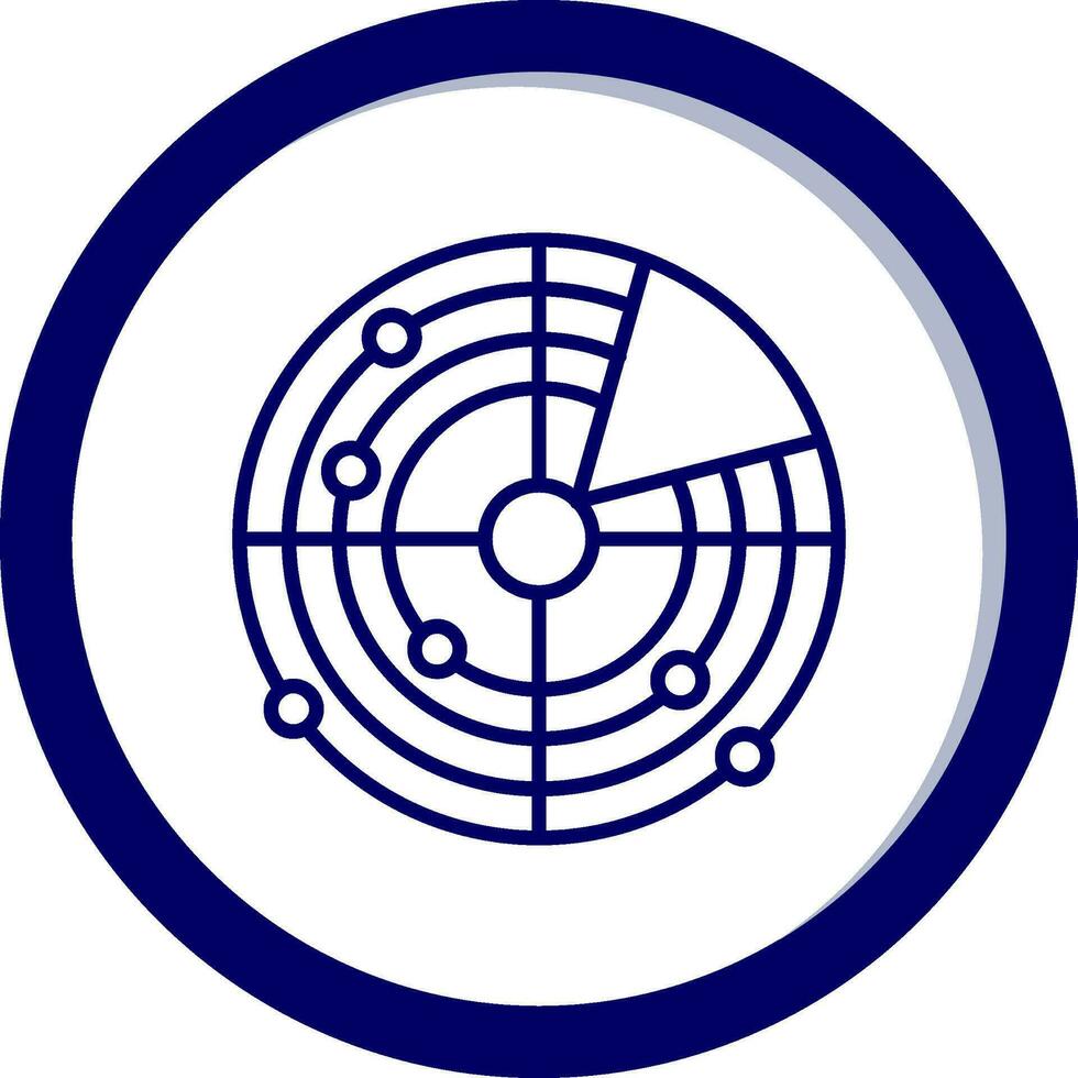 Radar Vector Icon