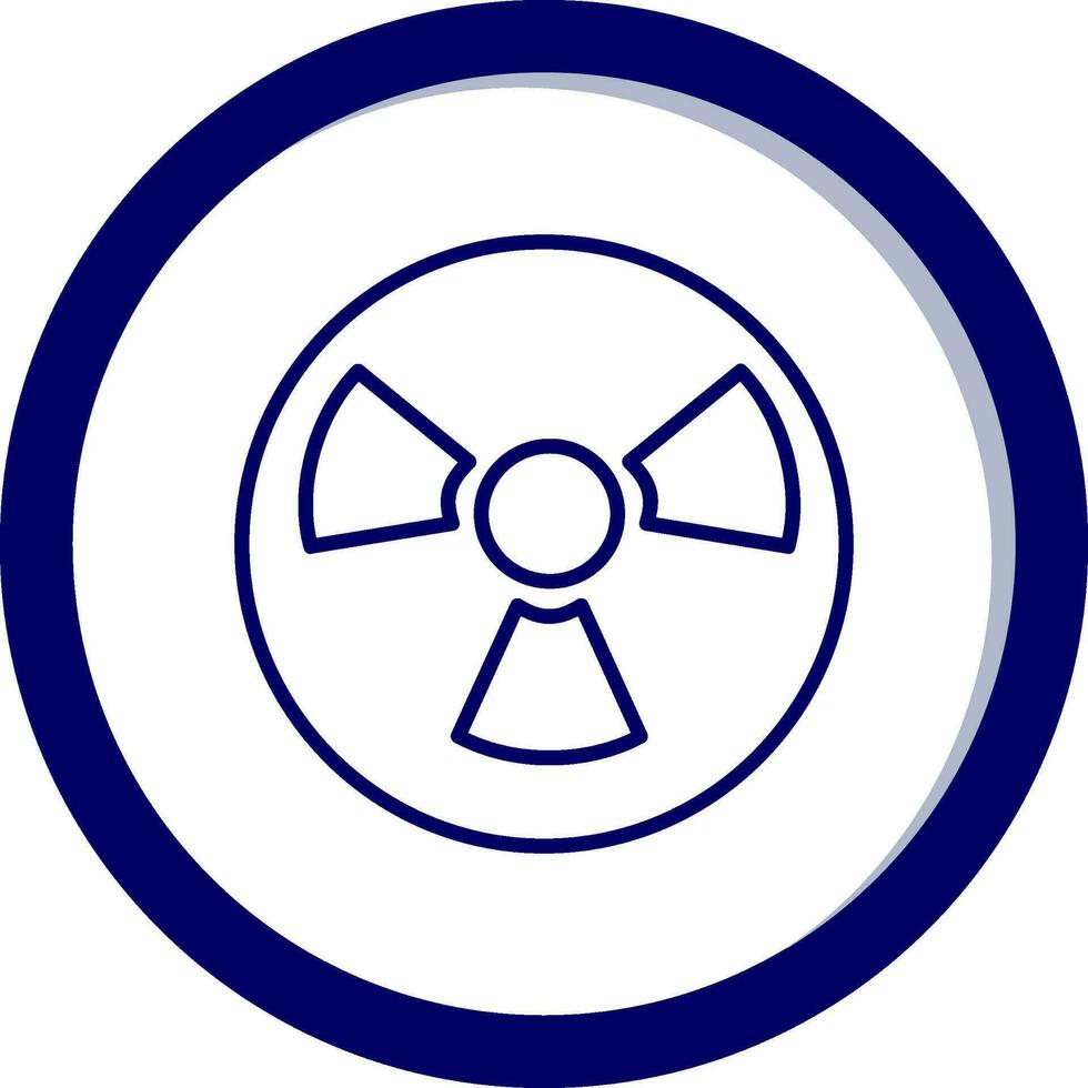 Radiation Vector Icon