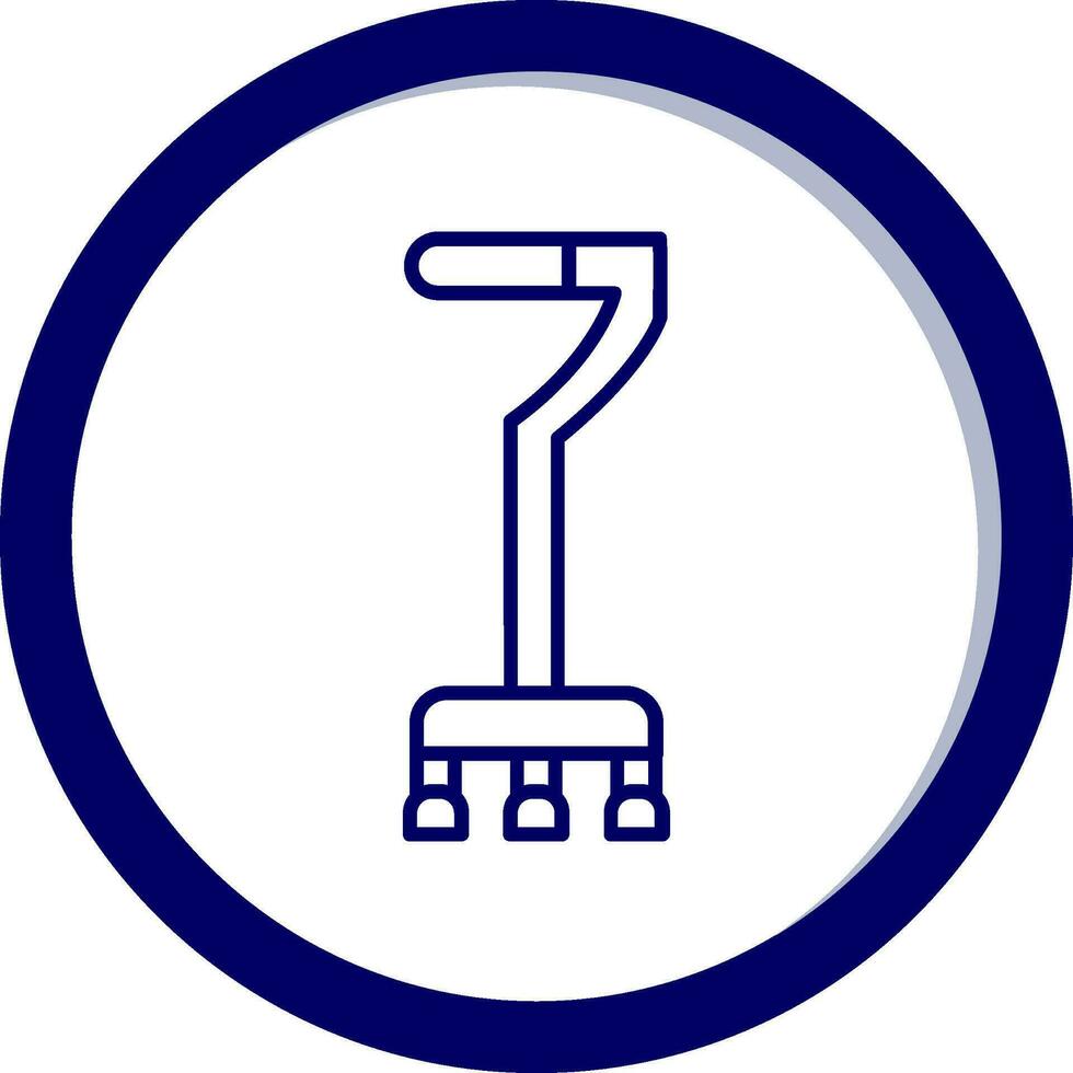 Walking Stick Vector Icon