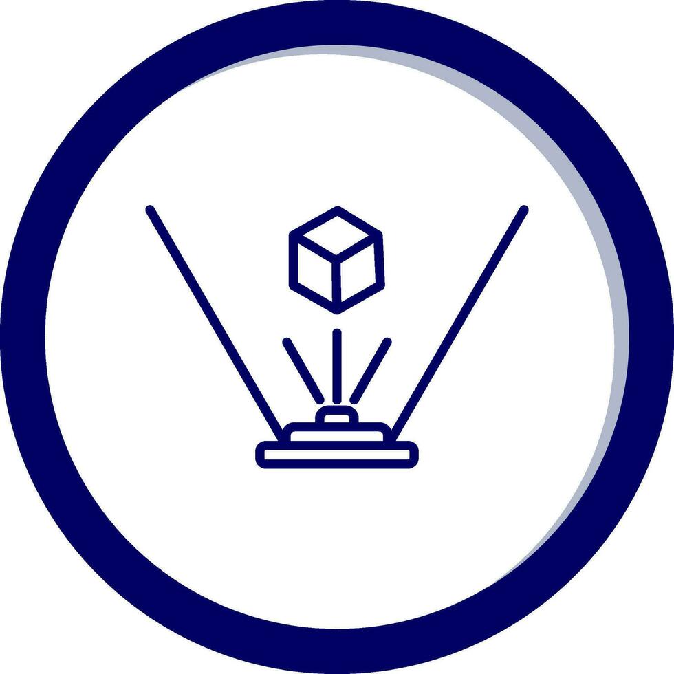 Hologram Vector Icon