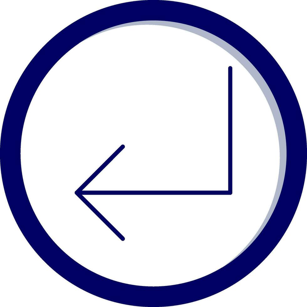 Turn Vector Icon