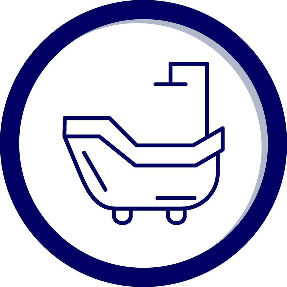 Bathtub Vector Icon