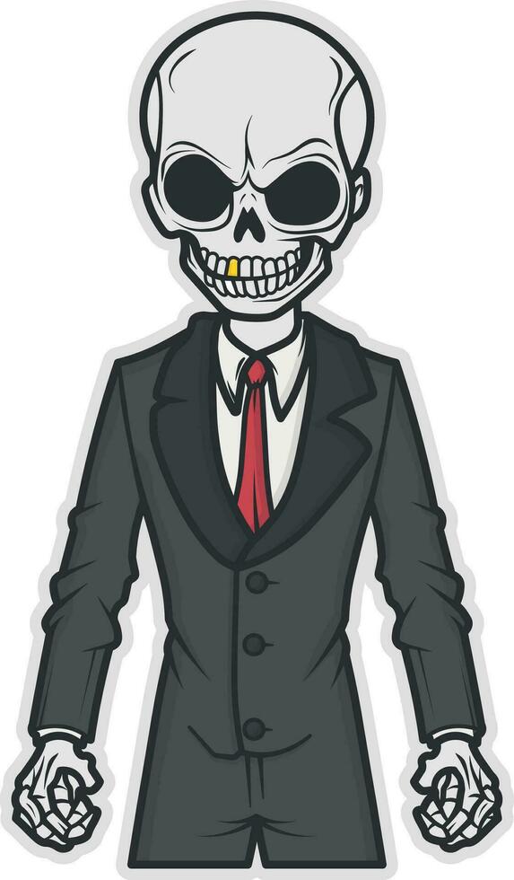 skull skeleton vector