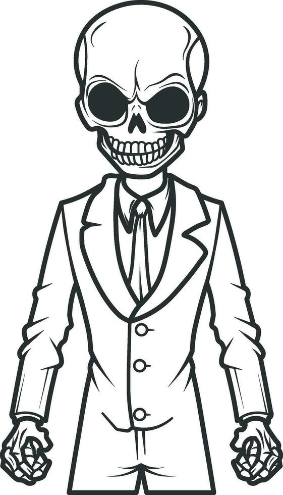 skull skeleton vector